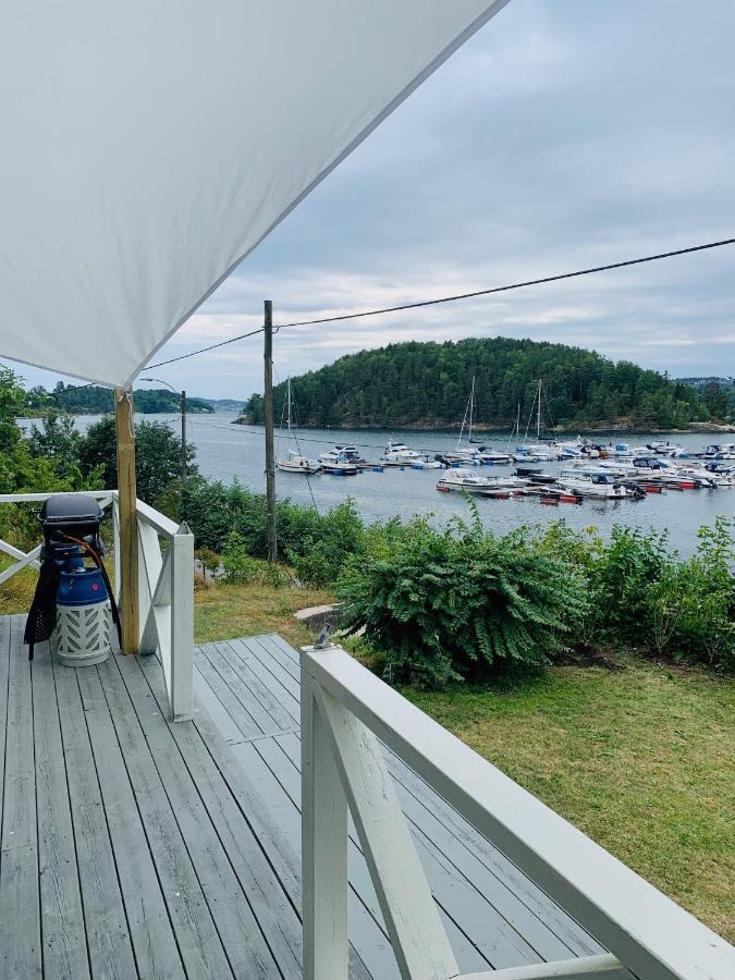 Renovated Sea Facing Cottage On The Eidanger Fjord Porsgrunn Exterior photo