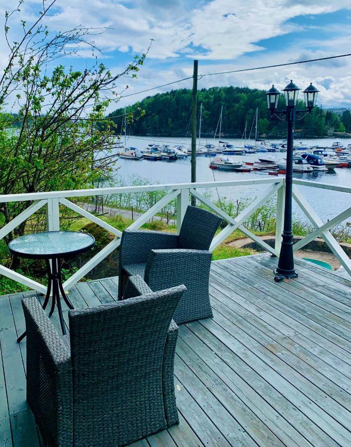 Renovated Sea Facing Cottage On The Eidanger Fjord Porsgrunn Exterior photo